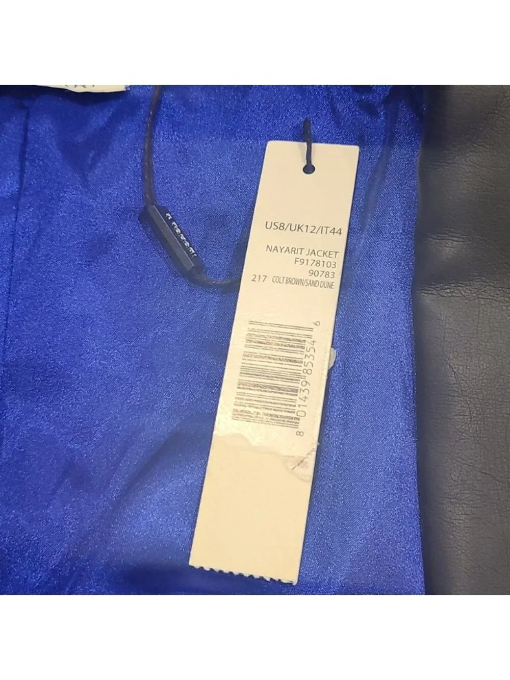 NWT T Tahari Nayarit Jacket Single Snap Blazer